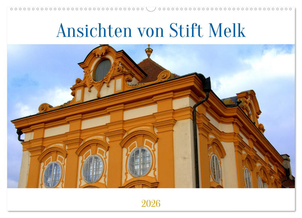 Ansichten vom Stift in Melk (CALVENDO Wandkalender 2026)