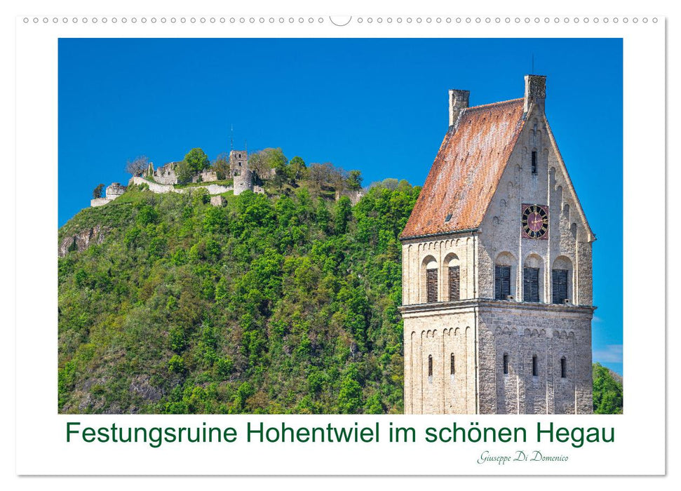 Festungsruine Hohentwiel im schönen Hegau (CALVENDO Wandkalender 2026)
