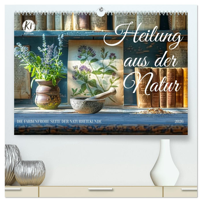 Heilung aus der Natur (CALVENDO Premium Wandkalender 2026)