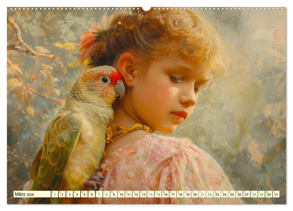 Tierliebe - In exotischer Umgebung (CALVENDO Premium Wandkalender 2026)