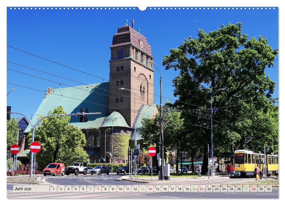 Stettin - Bedeutende Hafenstadt in Polen (CALVENDO Wandkalender 2026)