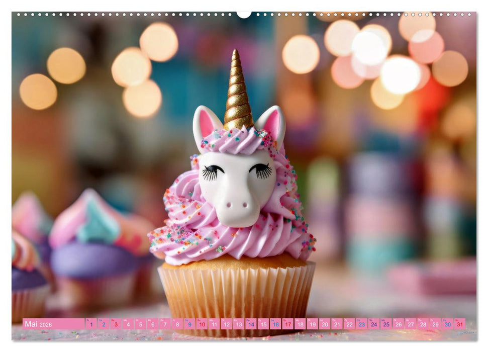 Cupcakes - die süße Verführung (CALVENDO Wandkalender 2026)