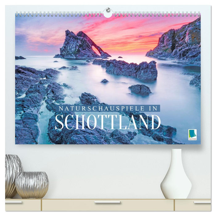 Naturschauspiele in Schottland (CALVENDO Premium Wandkalender 2026)