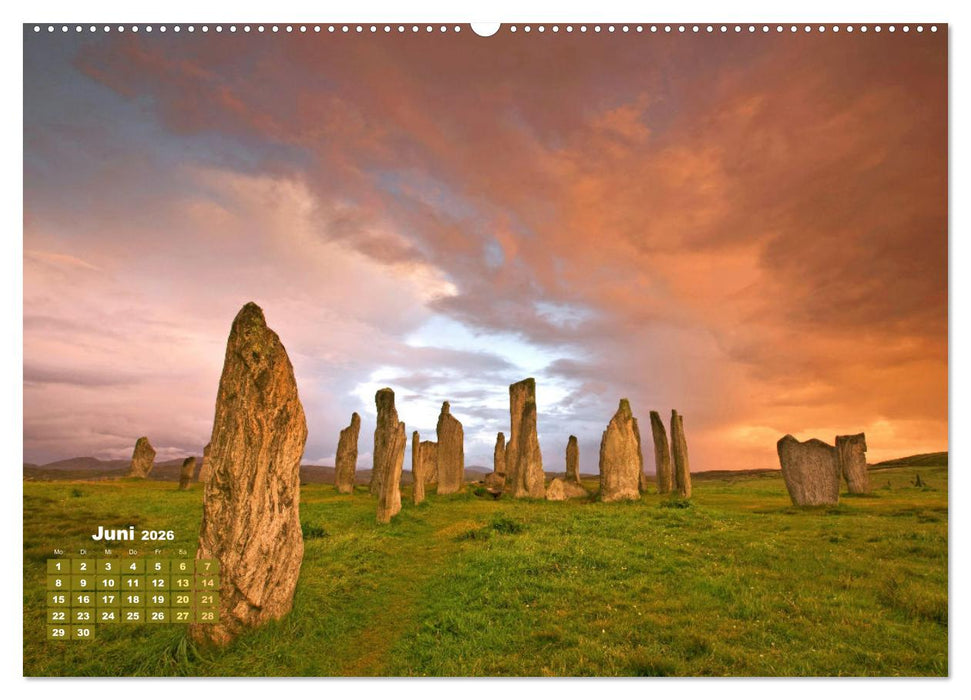 Naturschauspiele in Schottland (CALVENDO Premium Wandkalender 2026)