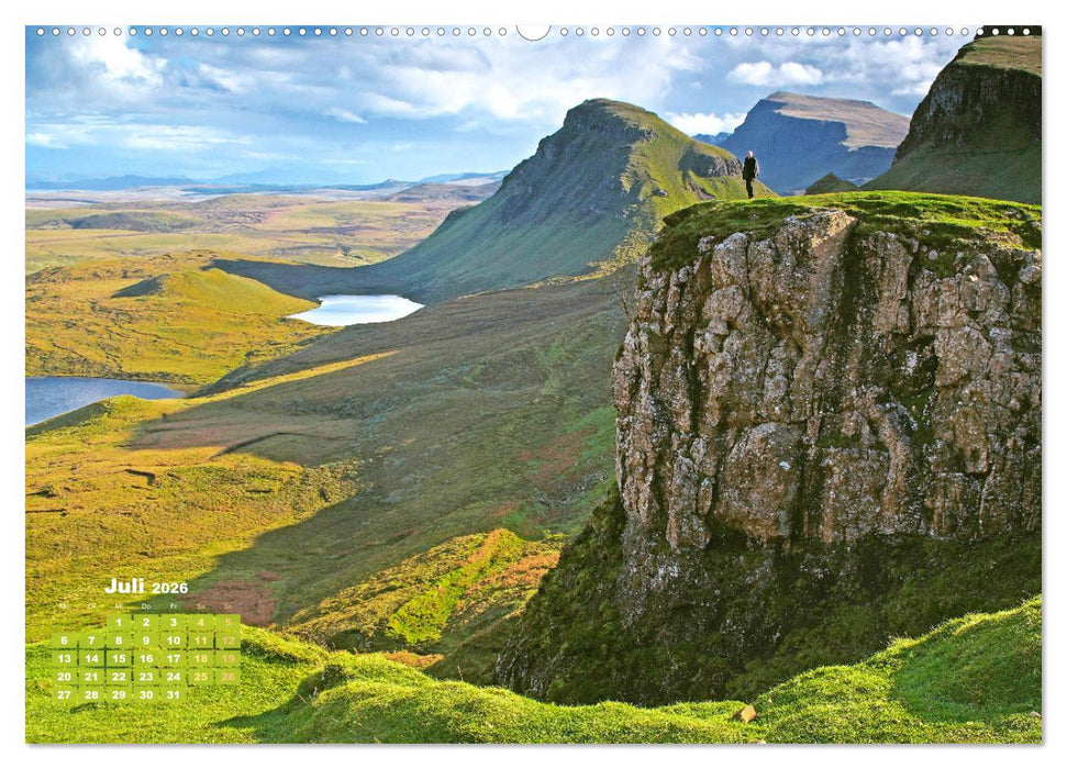 Naturschauspiele in Schottland (CALVENDO Premium Wandkalender 2026)