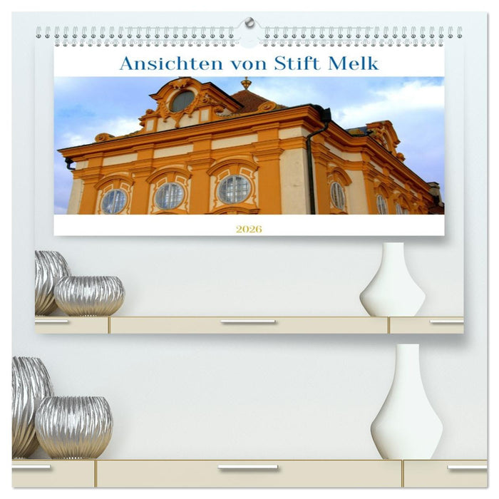 Ansichten vom Stift in Melk (CALVENDO Premium Wandkalender 2026)