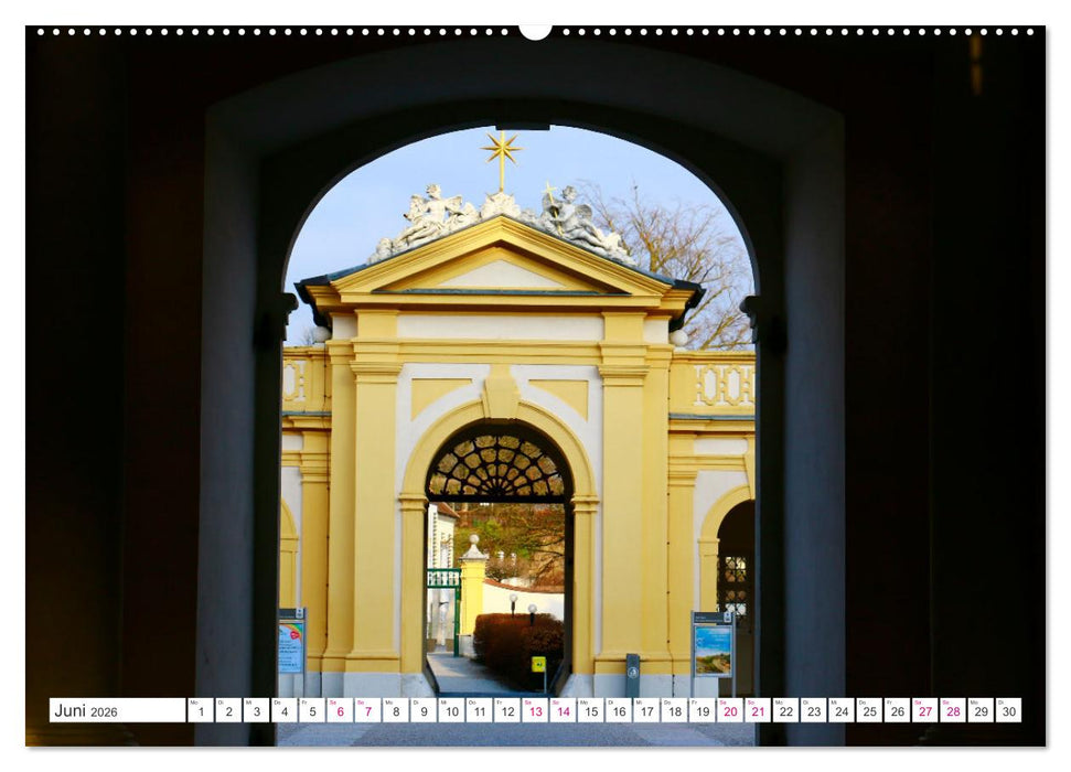 Ansichten vom Stift in Melk (CALVENDO Premium Wandkalender 2026)