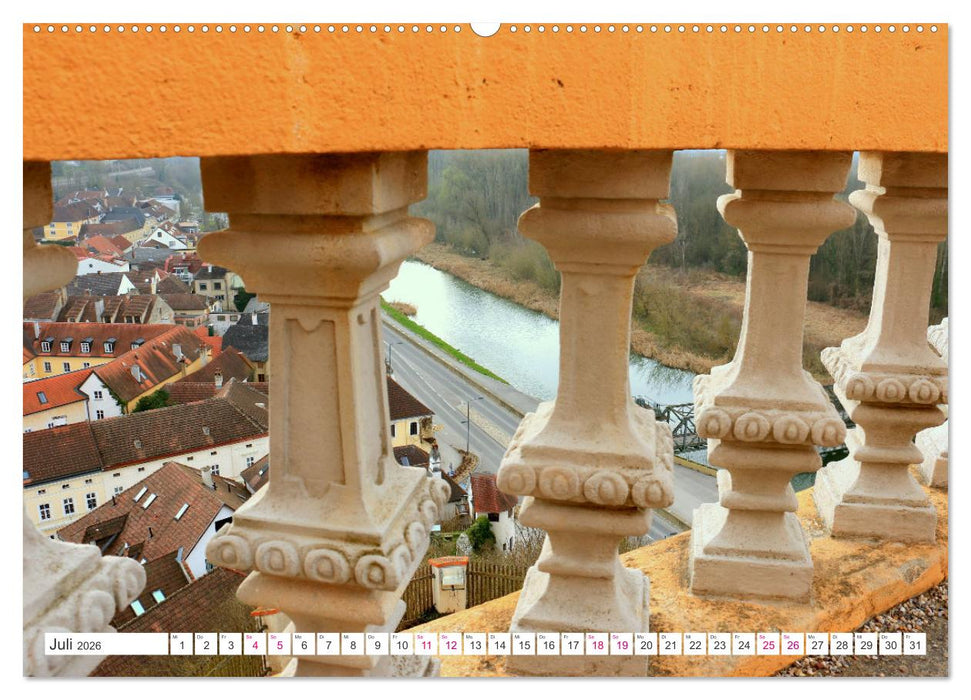 Ansichten vom Stift in Melk (CALVENDO Premium Wandkalender 2026)