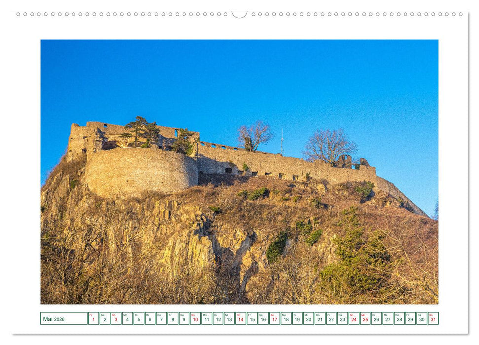 Festungsruine Hohentwiel im schönen Hegau (CALVENDO Premium Wandkalender 2026)