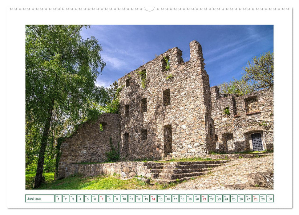 Festungsruine Hohentwiel im schönen Hegau (CALVENDO Premium Wandkalender 2026)