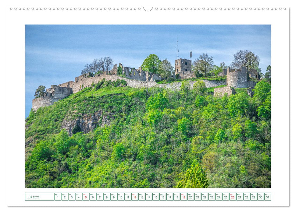Festungsruine Hohentwiel im schönen Hegau (CALVENDO Premium Wandkalender 2026)