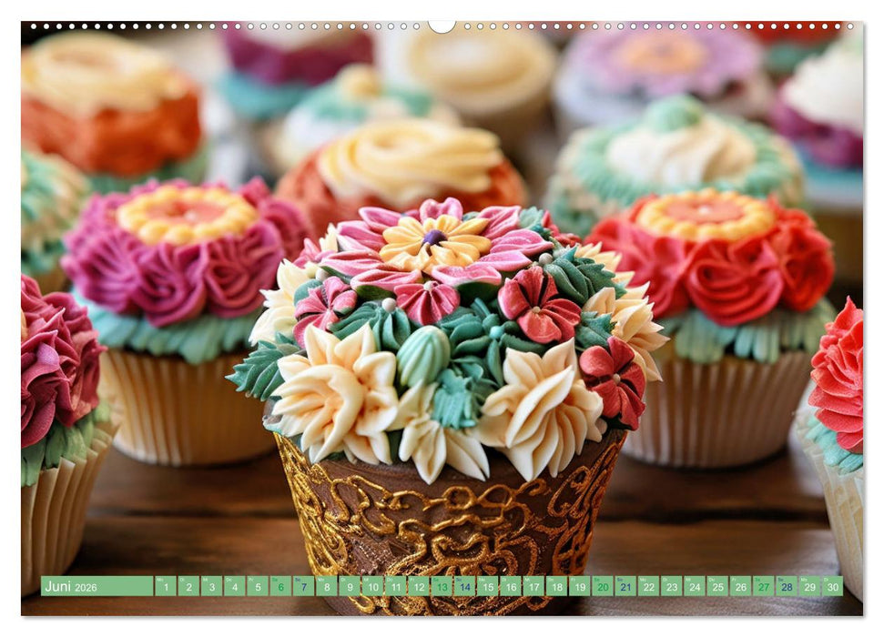 Cupcakes - die süße Verführung (CALVENDO Premium Wandkalender 2026)