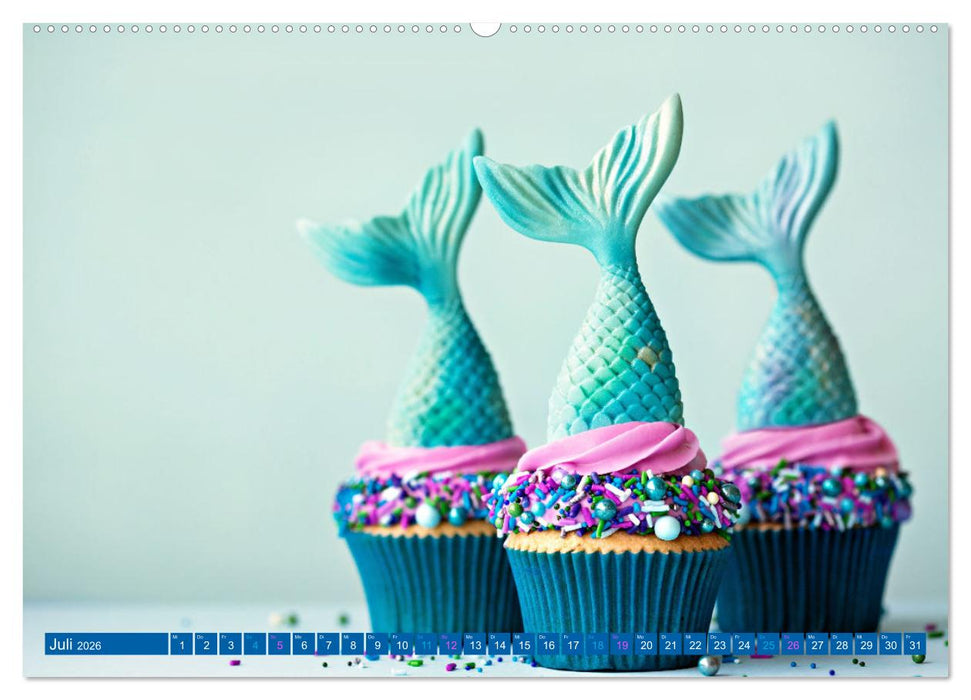 Cupcakes - die süße Verführung (CALVENDO Premium Wandkalender 2026)