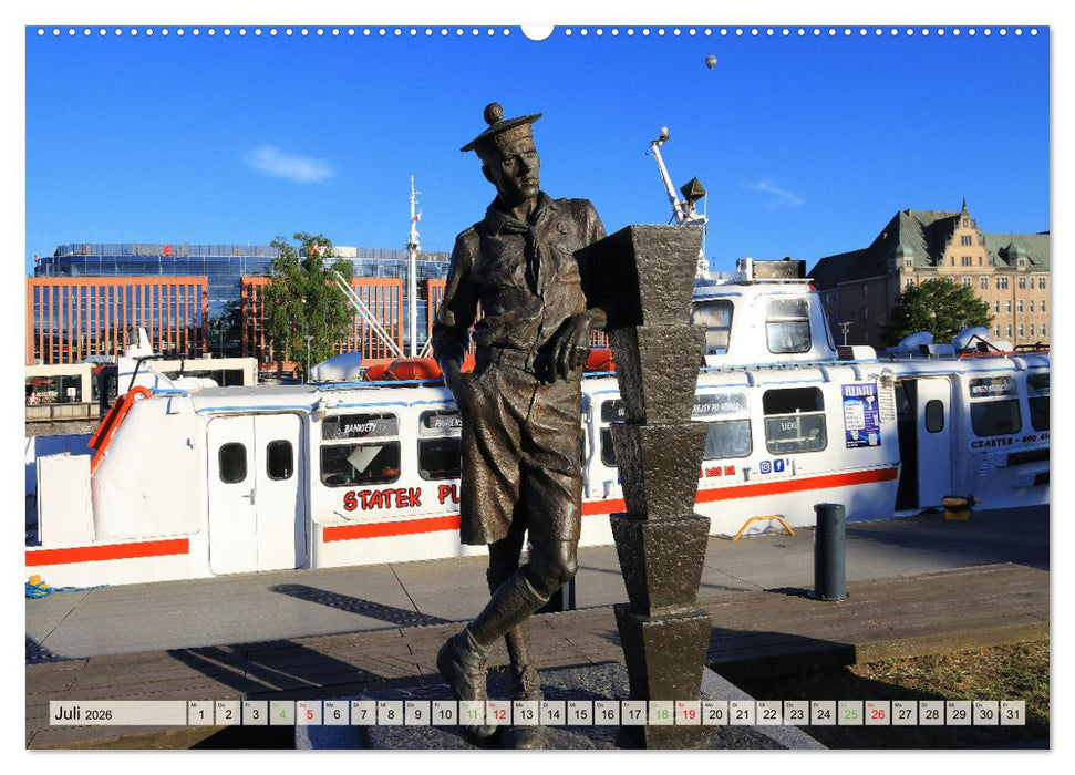 Stettin - Bedeutende Hafenstadt in Polen (CALVENDO Premium Wandkalender 2026)