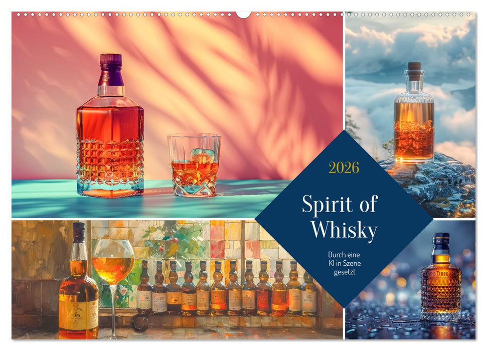 Spirit of Whisky (CALVENDO Wandkalender 2026)