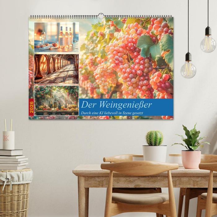 Der Weingenießer (CALVENDO Wandkalender 2026)