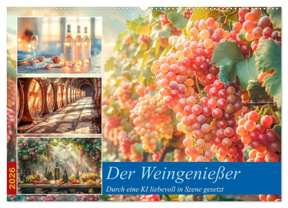 Der Weingenießer (CALVENDO Wandkalender 2026)