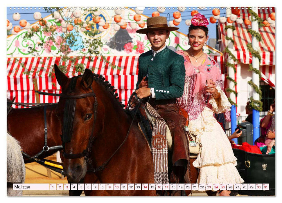 Feria de Abril (CALVENDO Wandkalender 2026)