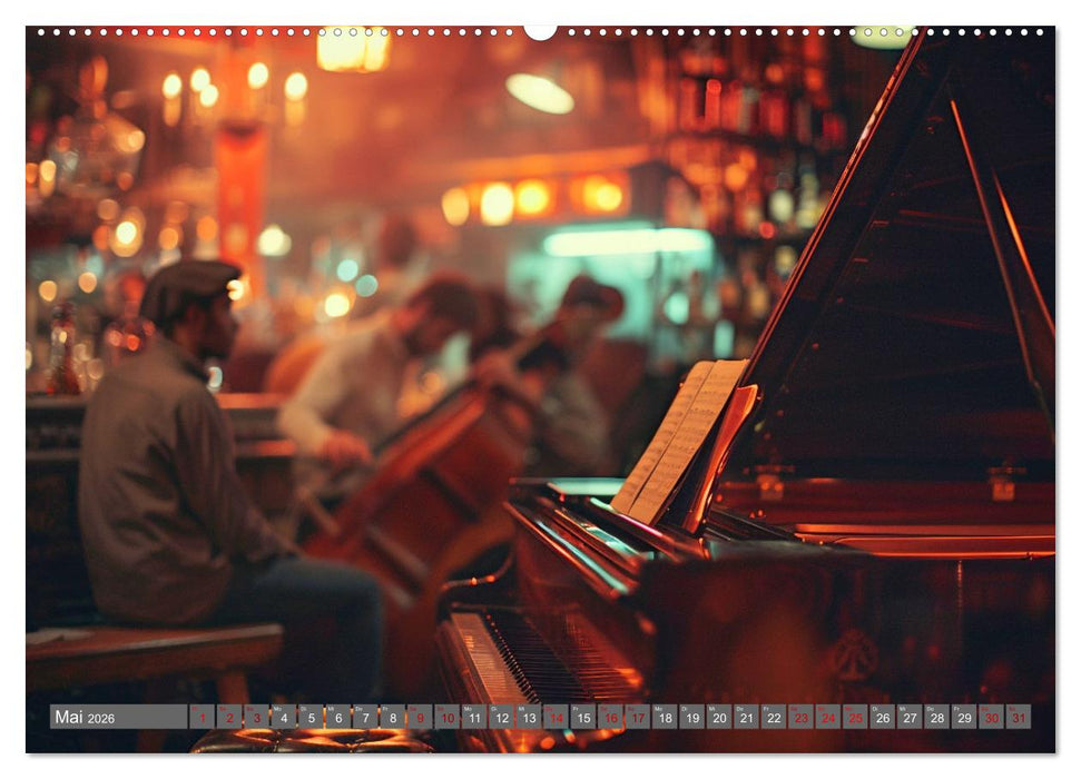 Träume aus Piano, Klavier und Flügel (CALVENDO Premium Wandkalender 2026)