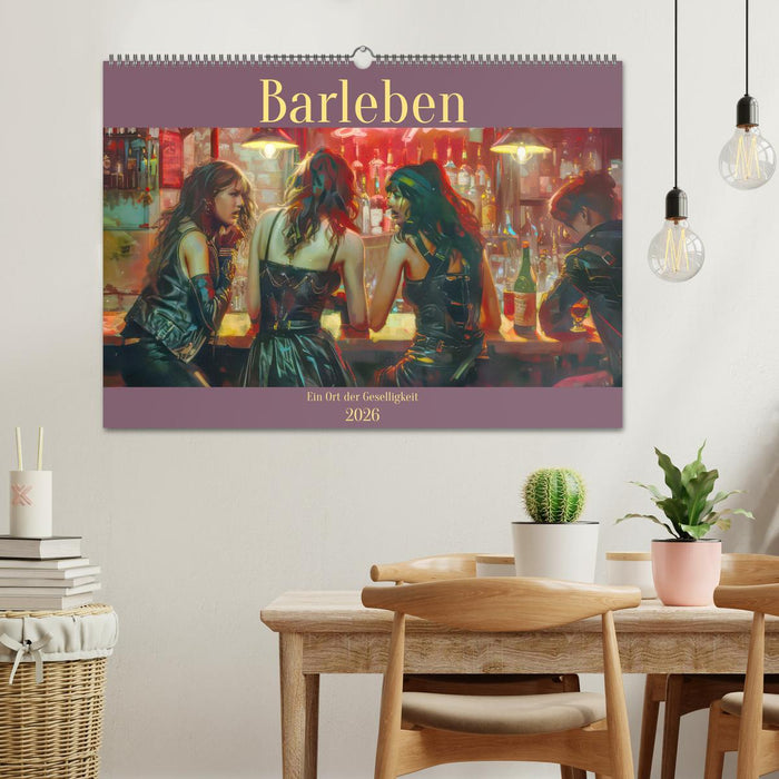 Barleben - Ein Ort der Geselligkeit (CALVENDO Wandkalender 2026)