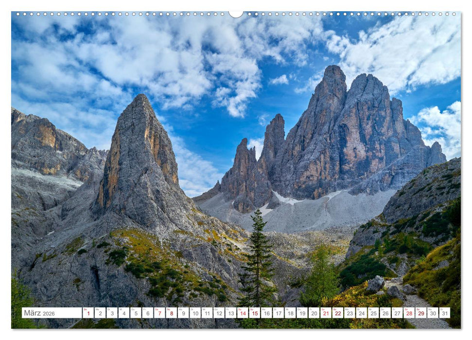 Sextener Dolomiten (CALVENDO Wandkalender 2026)
