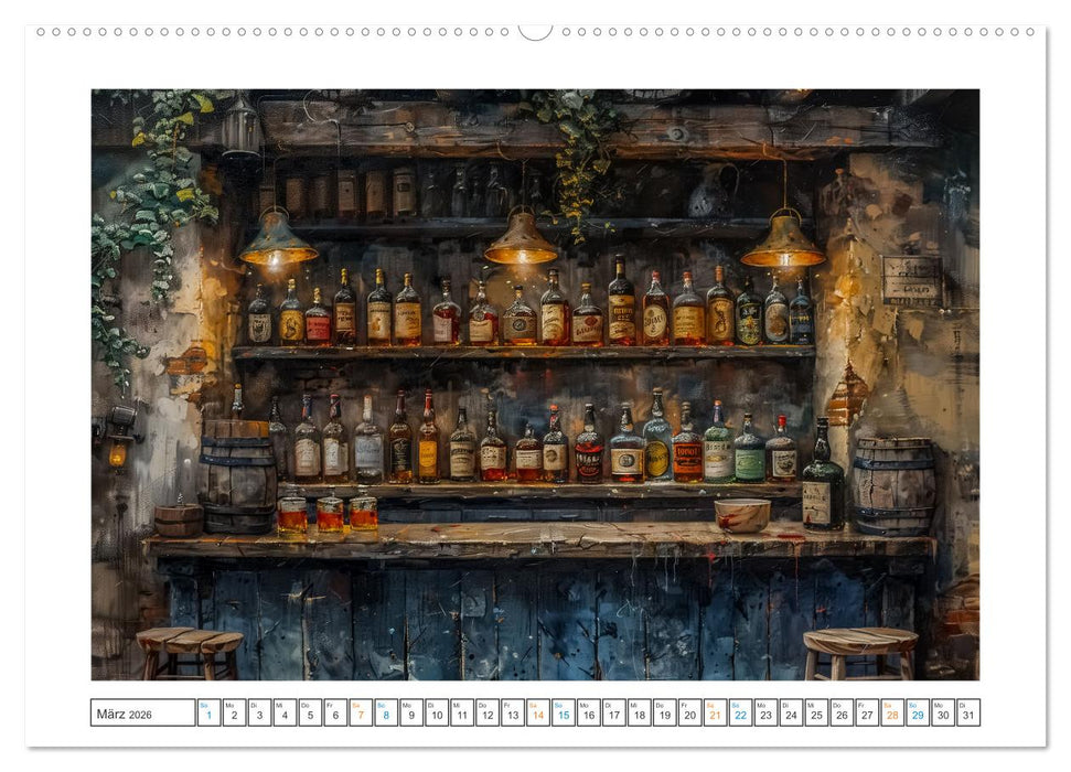 Spirit of Whisky (CALVENDO Premium Wandkalender 2026)