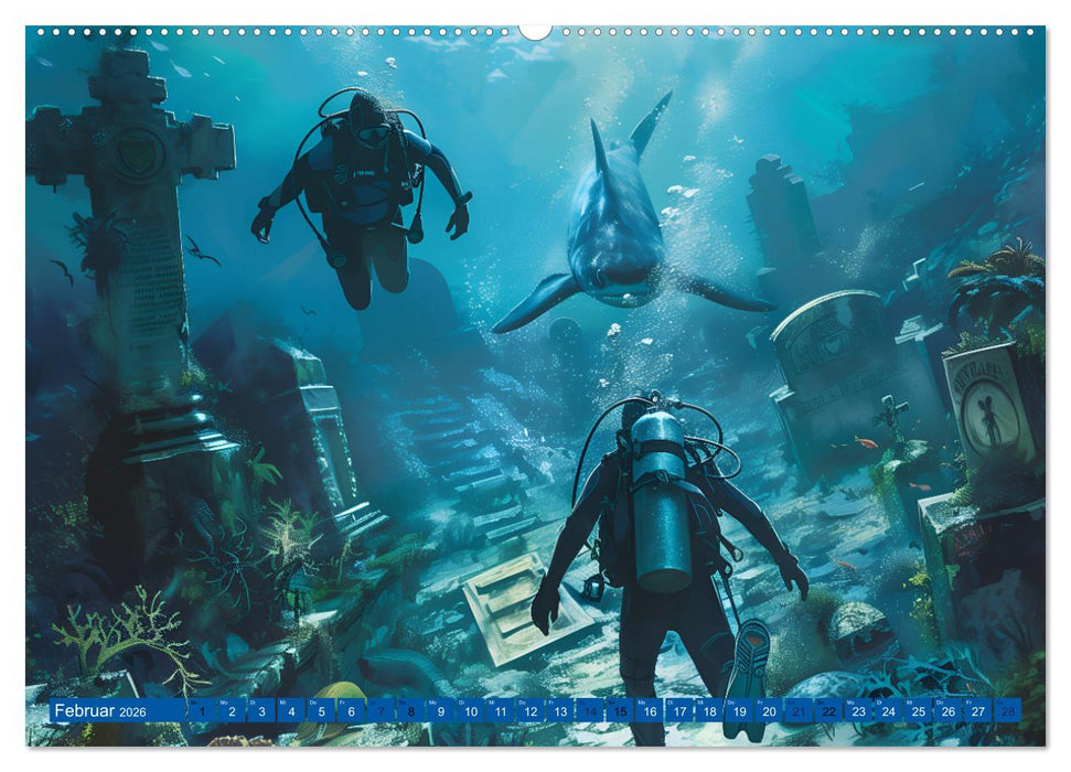 Erlebe mit mir verzaubernde Unterwasserwelten Tauchen (CALVENDO Premium Wandkalender 2026)