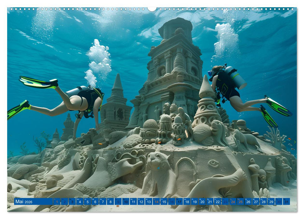 Erlebe mit mir verzaubernde Unterwasserwelten Tauchen (CALVENDO Premium Wandkalender 2026)
