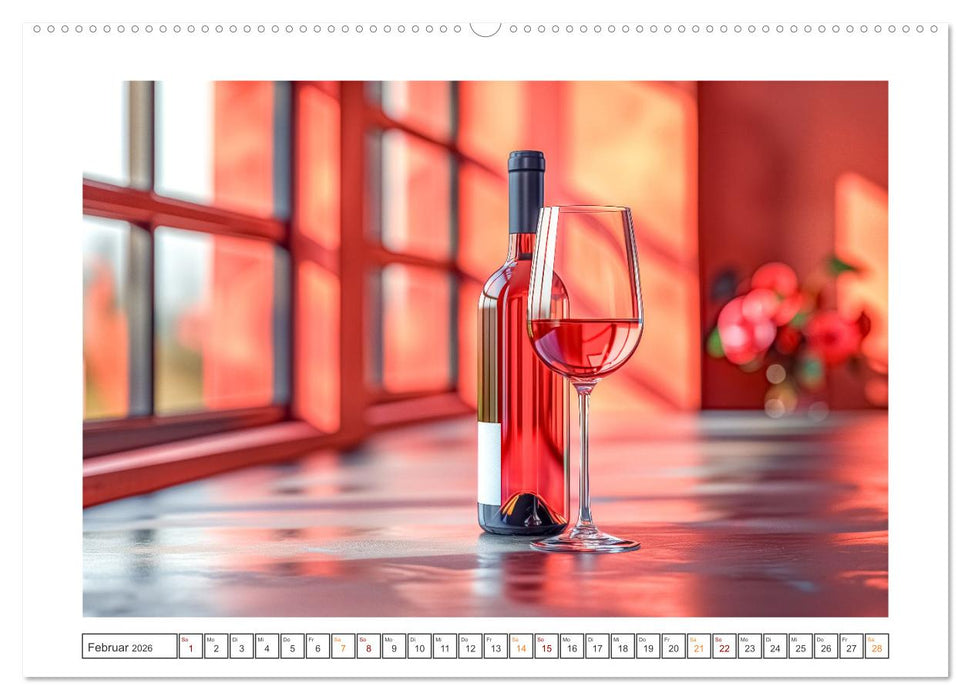 Der Weingenießer (CALVENDO Premium Wandkalender 2026)