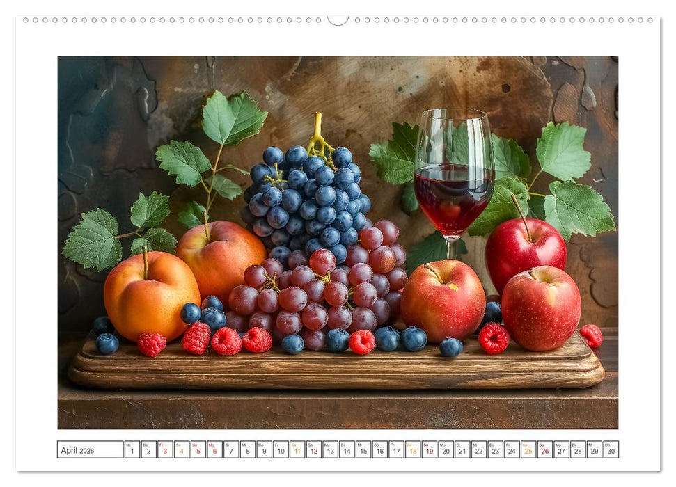 Der Weingenießer (CALVENDO Premium Wandkalender 2026)