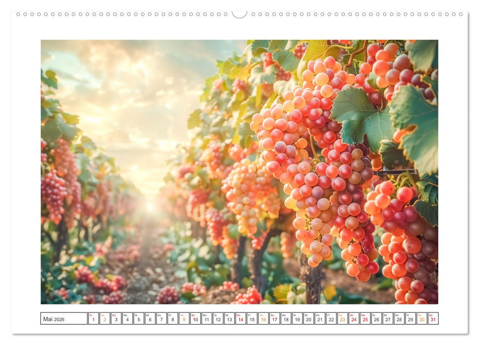 Der Weingenießer (CALVENDO Premium Wandkalender 2026)
