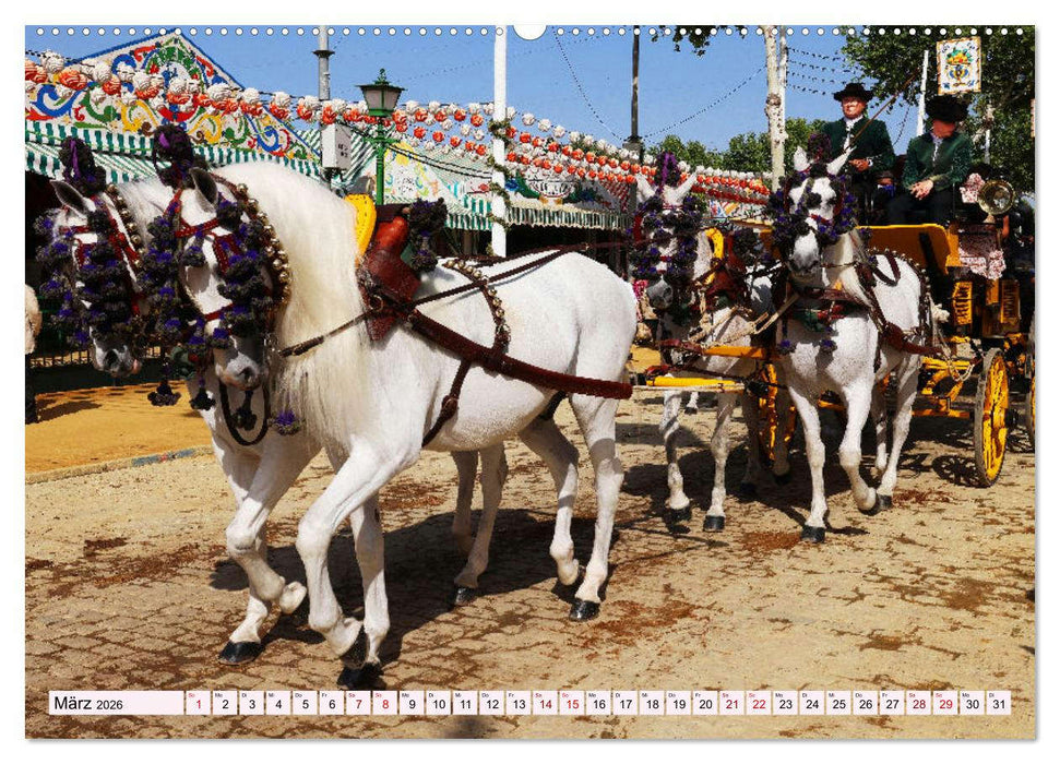 Feria de Abril (CALVENDO Premium Wandkalender 2026)