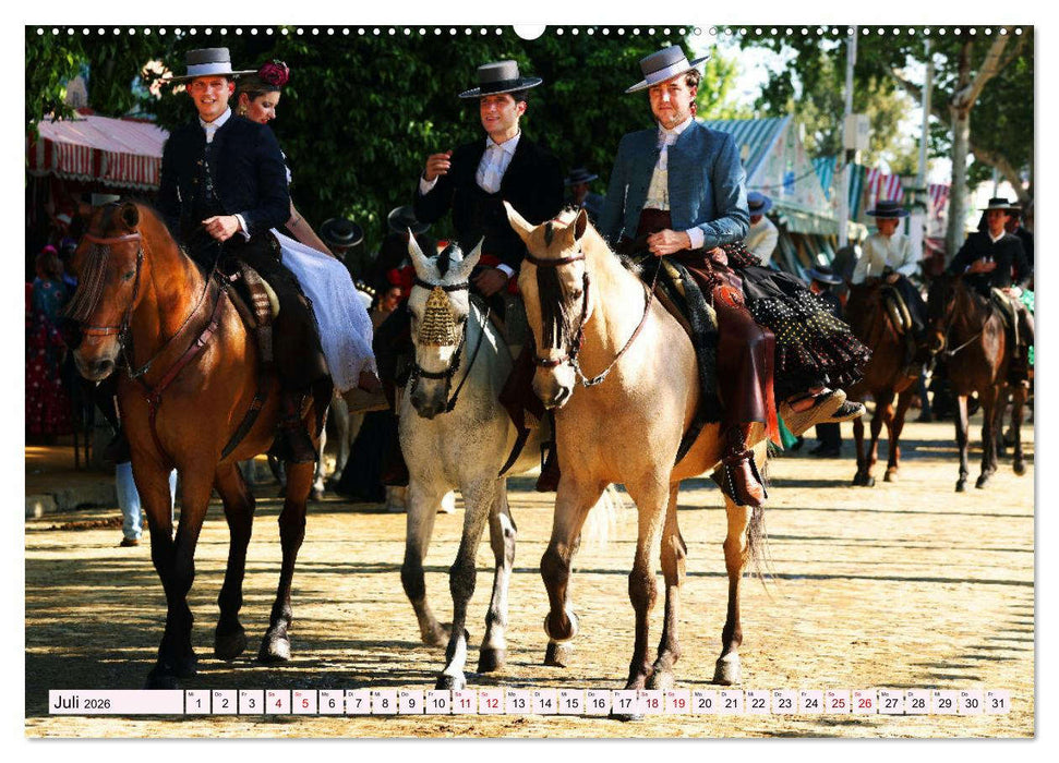 Feria de Abril (CALVENDO Premium Wandkalender 2026)