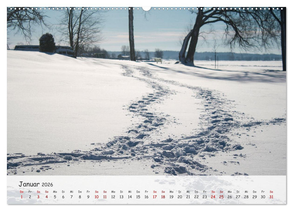 Vier Jahreszeiten - Eine Welt (CALVENDO Wandkalender 2026)
