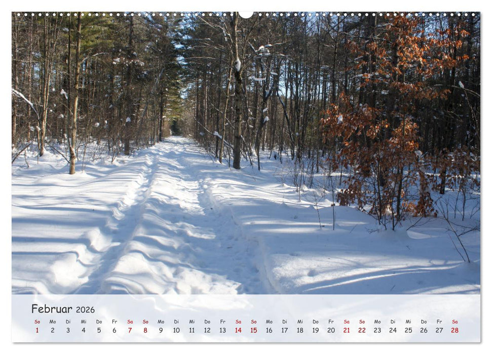 Vier Jahreszeiten - Eine Welt (CALVENDO Wandkalender 2026)