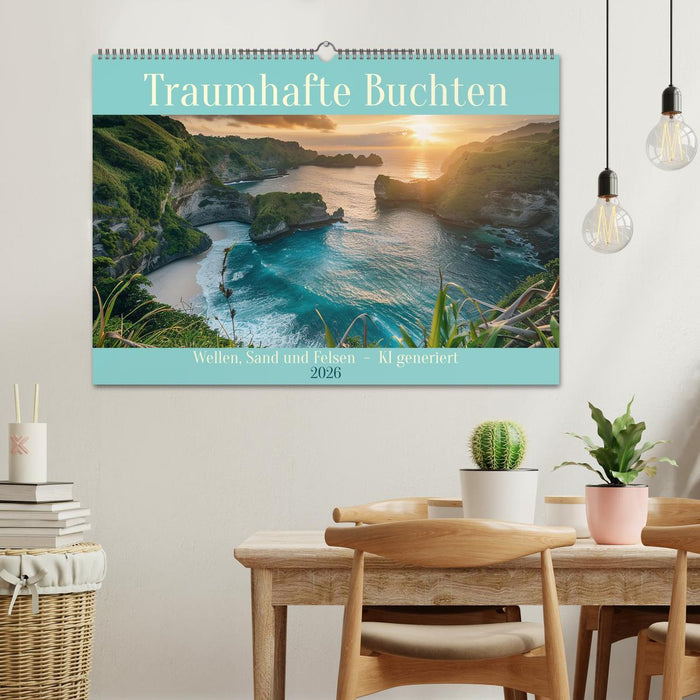 Traumhafte Buchten (CALVENDO Wandkalender 2026)