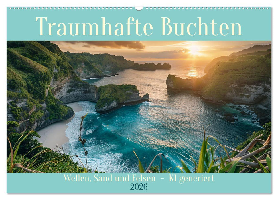 Traumhafte Buchten (CALVENDO Wandkalender 2026)