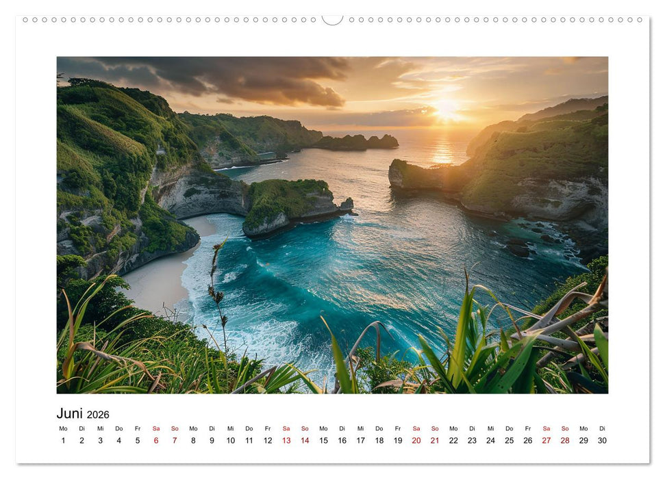 Traumhafte Buchten (CALVENDO Wandkalender 2026)
