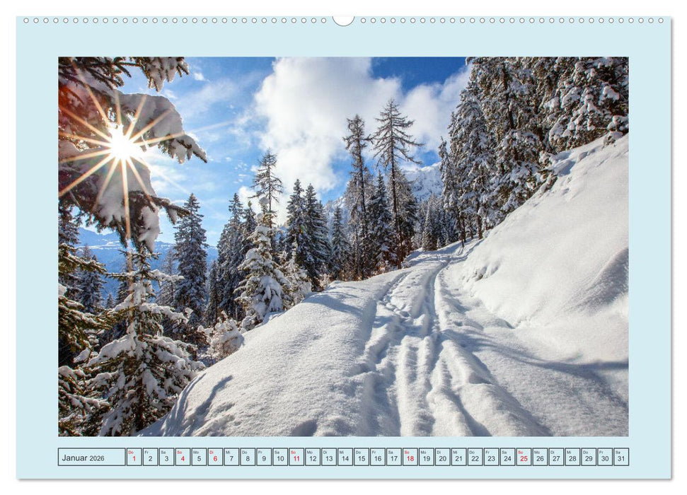 Schöne Wege im Salzburger Land (CALVENDO Premium Wandkalender 2026)