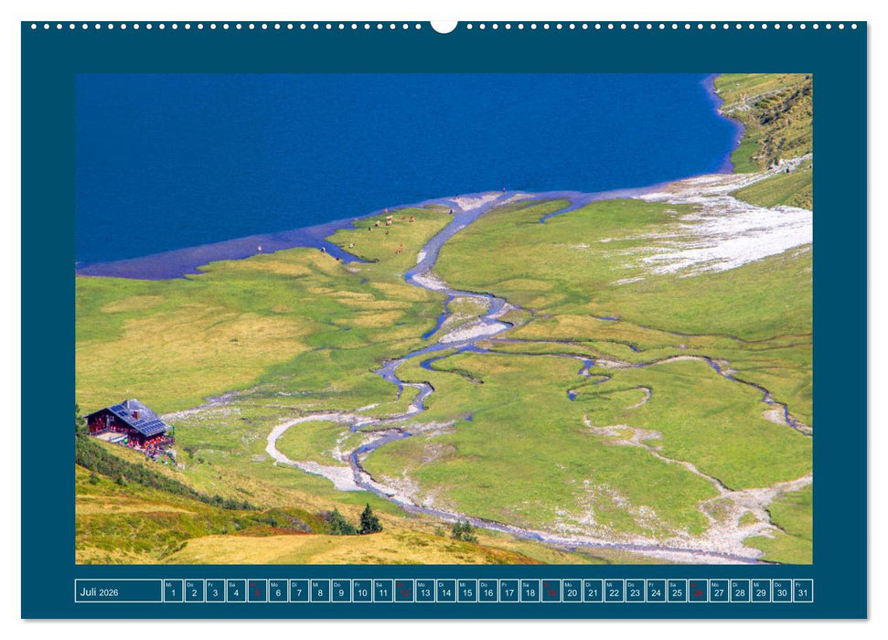 Schöne Wege im Salzburger Land (CALVENDO Premium Wandkalender 2026)