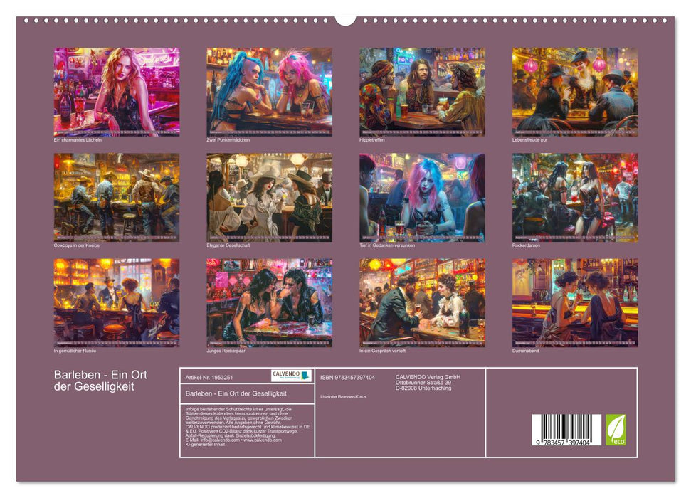 Barleben - Ein Ort der Geselligkeit (CALVENDO Premium Wandkalender 2026)