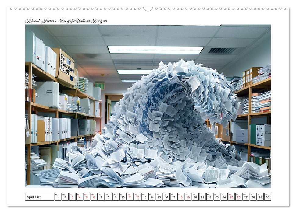 Alte Meister auf Zeitreise (CALVENDO Premium Wandkalender 2026)