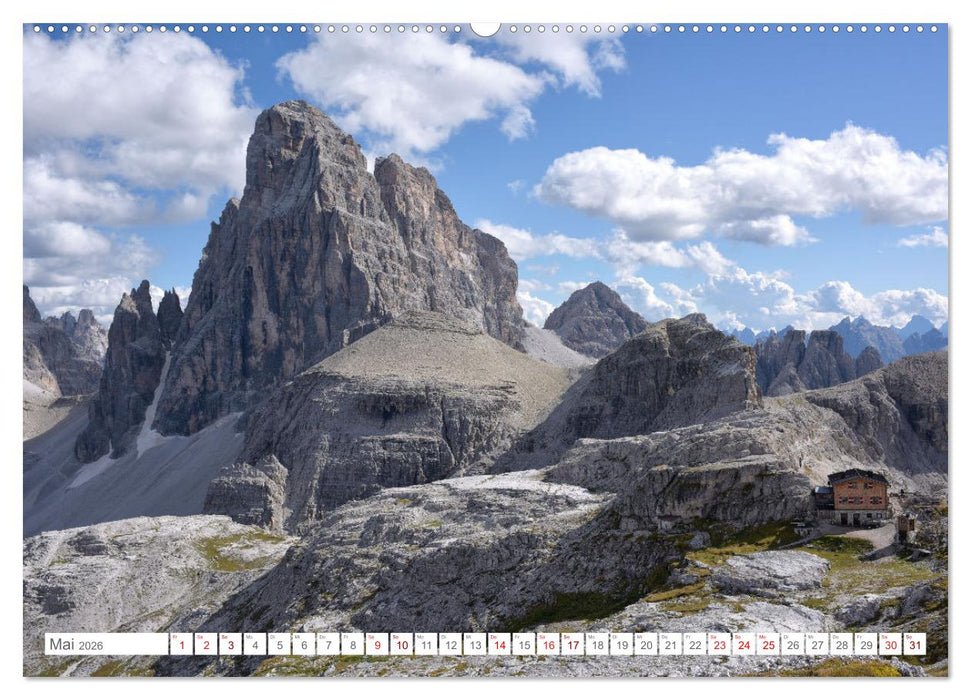 Sextener Dolomiten (CALVENDO Premium Wandkalender 2026)