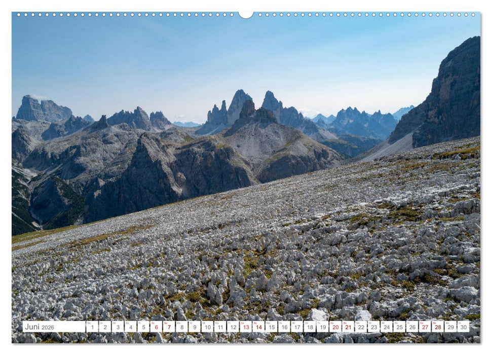 Sextener Dolomiten (CALVENDO Premium Wandkalender 2026)