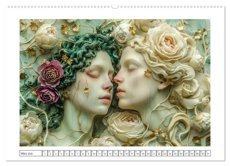 Magische Gesichter (CALVENDO Wandkalender 2026)