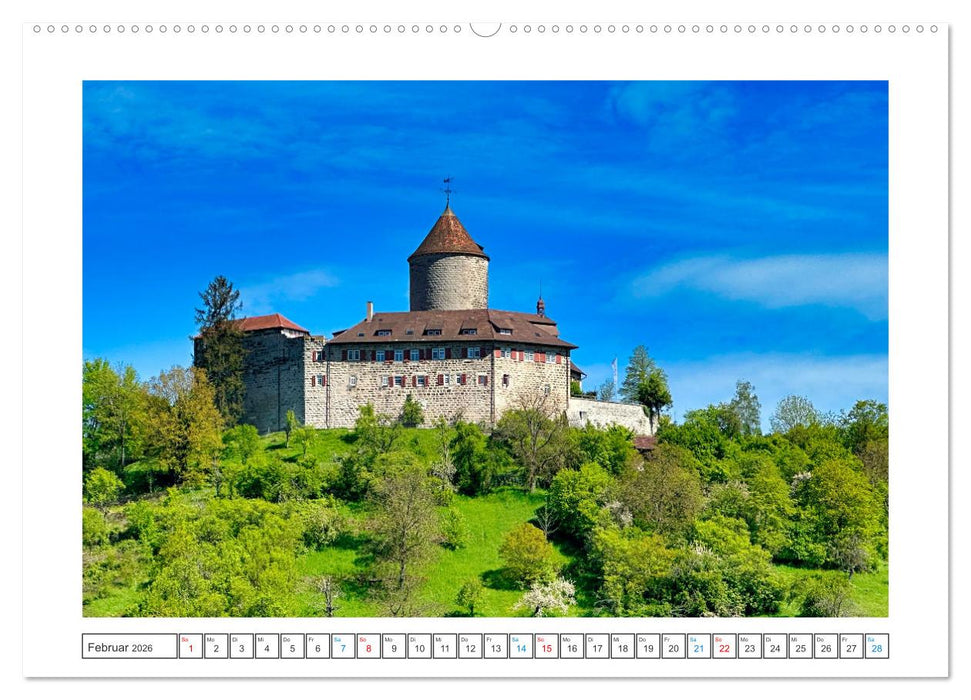 Stuttgart und seine Region (CALVENDO Wandkalender 2026)