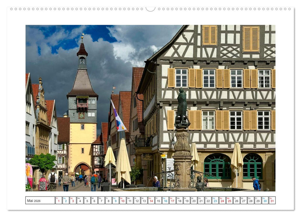 Stuttgart und seine Region (CALVENDO Wandkalender 2026)