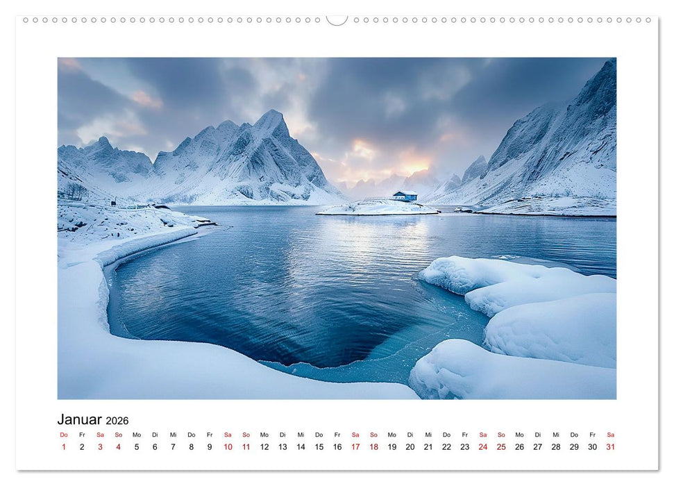 Traumhafte Buchten (CALVENDO Premium Wandkalender 2026)