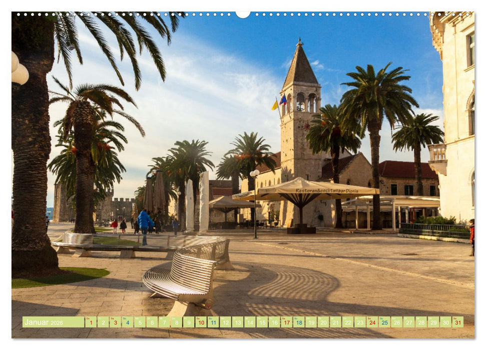 Trogir - Wundervolles historisches Juwel an der Adria (CALVENDO Wandkalender 2026)
