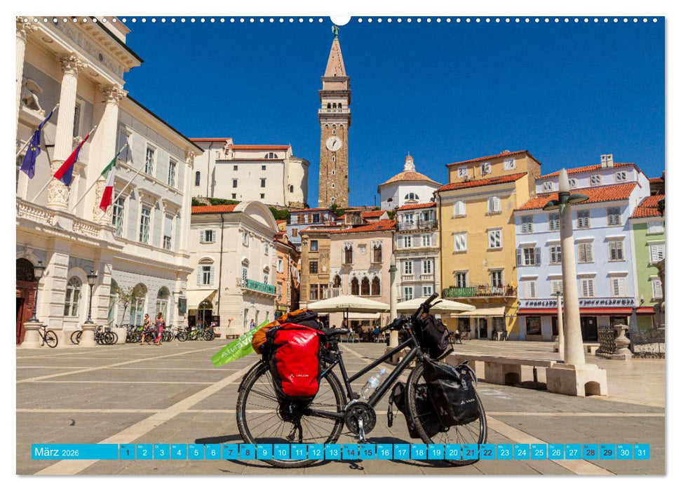 Piran - Slowenische Perle an der Adriaküste (CALVENDO Wandkalender 2026)